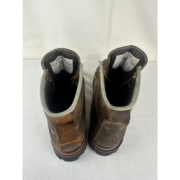 THOROGOOD AMERICAN LEGACY WP 400G SIZE 9.5 INSULATED NANO SAFETY TOE BOOTS - Picture 4 of 7